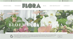 Desktop Screenshot of bloemenhuisflora.be