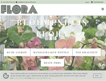 Tablet Screenshot of bloemenhuisflora.be